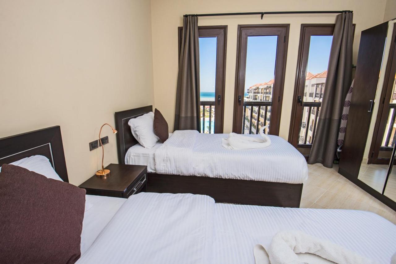 Premium Sea View 2 Bedrooms 2 Bathrooms Apartment Located Within Gravity Hotel & Aquapark Hurghada Exterior photo